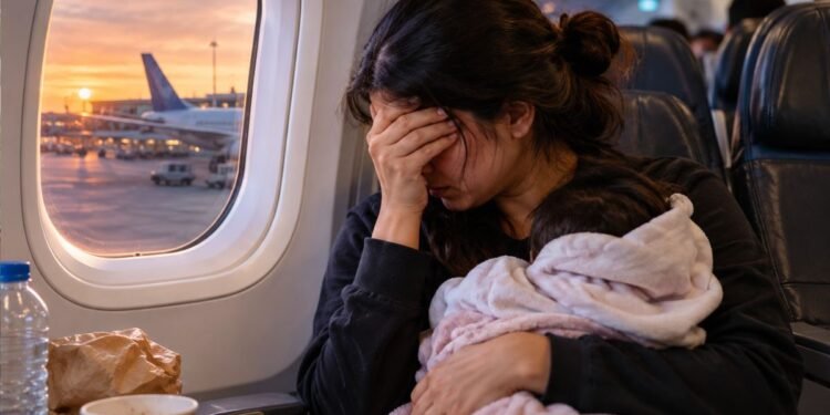 Mother and baby stranded on delayed flight receive ₹1.5 lakh compensation