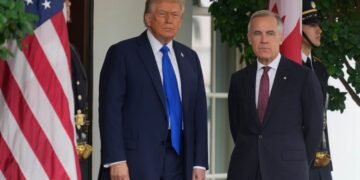 Donald Trump And Mark Carney