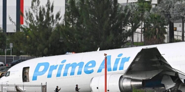 Amazon Prime Air cargo plane crash at Miami airport