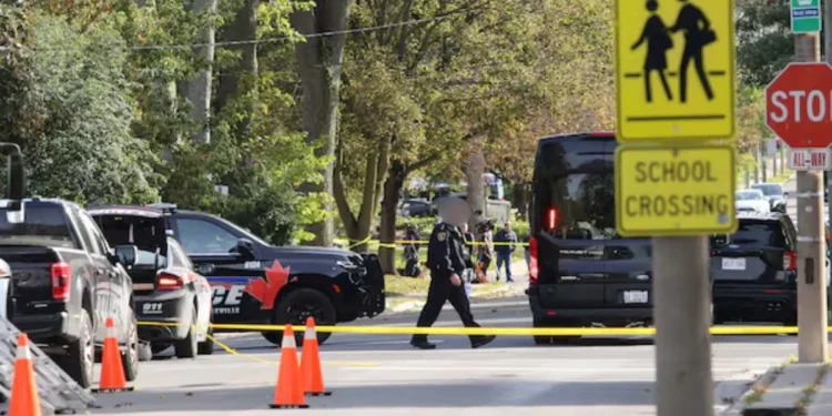 Former Soldier Police Shootout Ontario