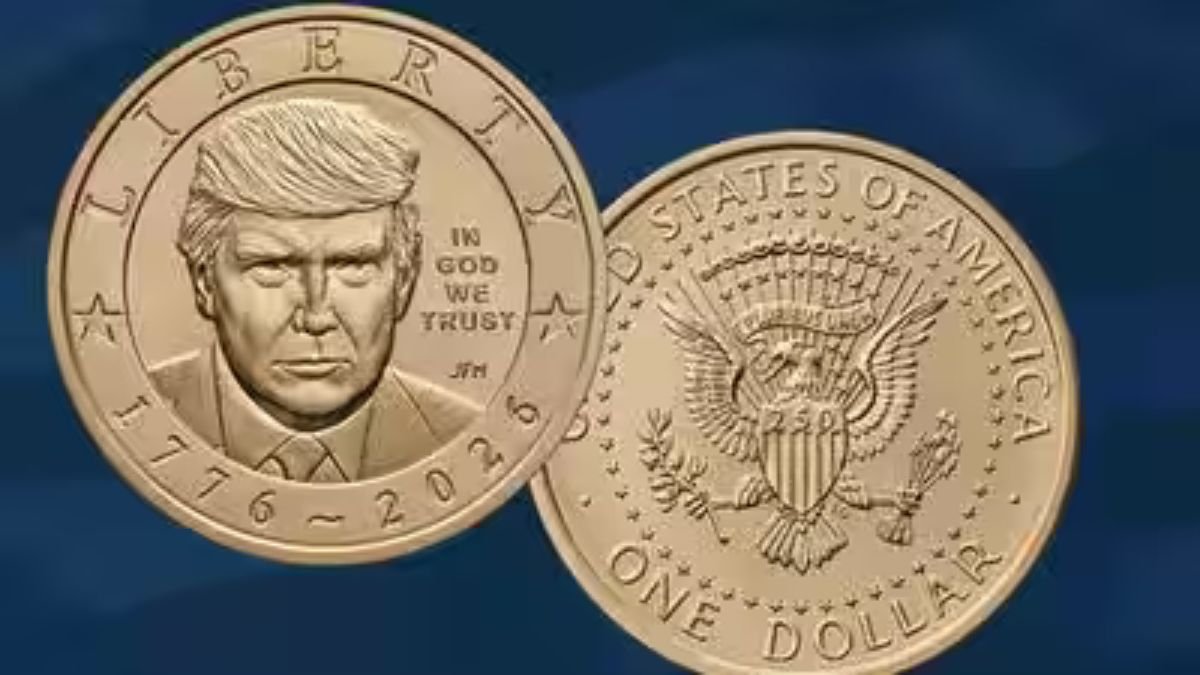 $1 coin -President Donald Trump