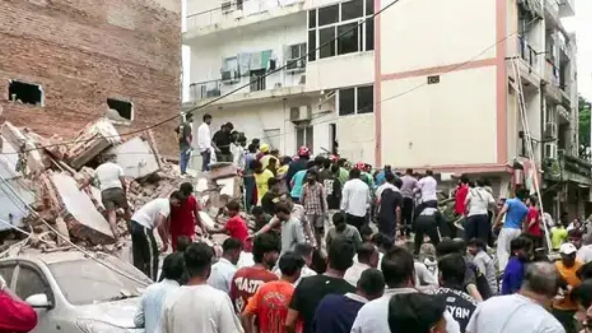 Delhi Building Collapse