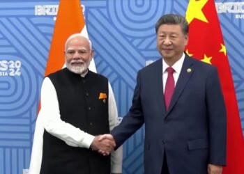 India China leaders at BRICS Summit trade talks