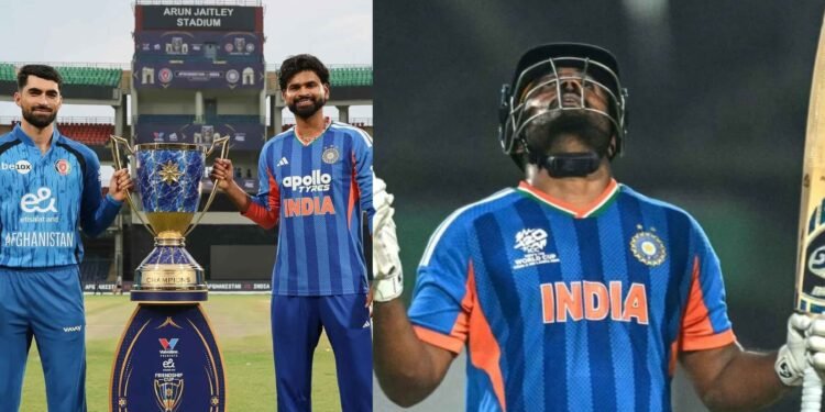 ഇന്ത്യക്ക് അഫ്ഗാനിസ്ഥാനെതിരായ ആദ്യ ടി20 ഇന്ന്; സഞ്ജു സാംസൺ ഓപ്പണറായേക്കും