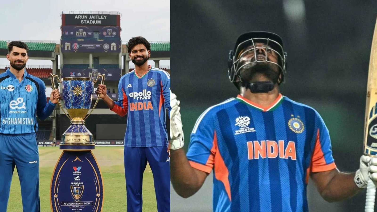 ഇന്ത്യക്ക് അഫ്ഗാനിസ്ഥാനെതിരായ ആദ്യ ടി20 ഇന്ന്; സഞ്ജു സാംസൺ ഓപ്പണറായേക്കും