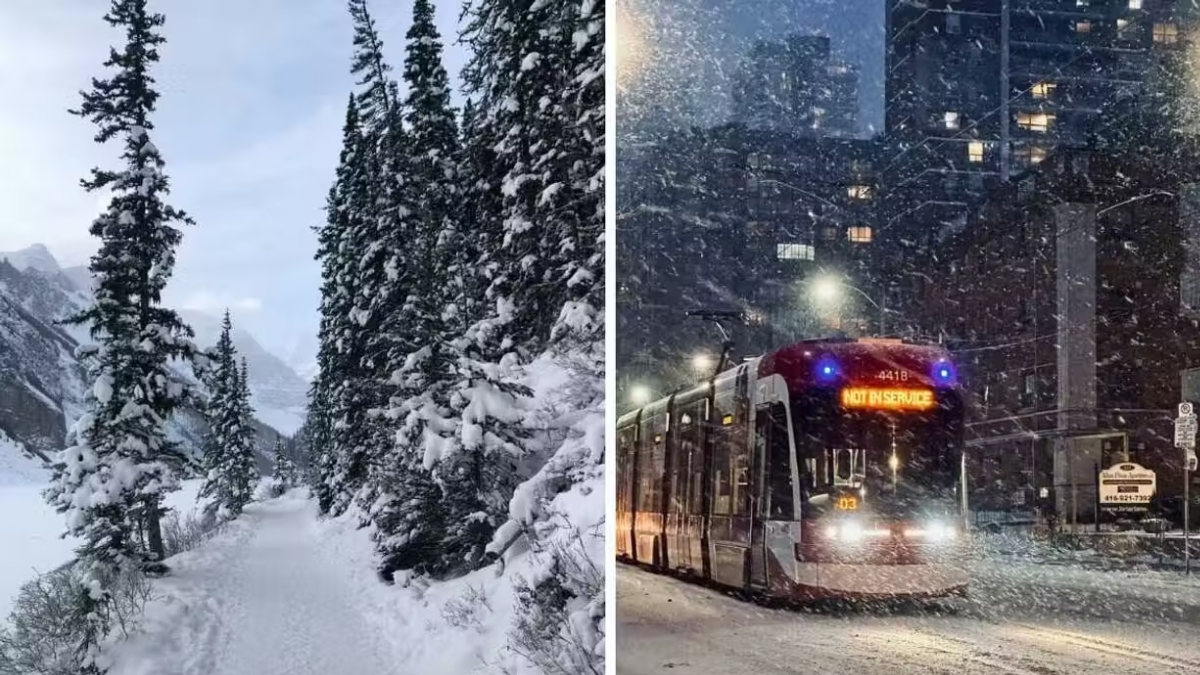 Split Winter Canada