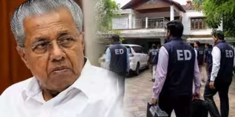 പിണറായിക്കെതിരായ ഇഡിയുടെ കത്ത് പുറത്ത്; വലിയ ഹവാല ഇടപാട് നടന്നതായി സൂചന 1 Pinarayi Vijayan and Enforcement Directorate Masappady case