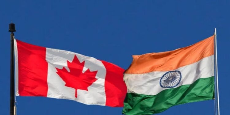 indian canada flag