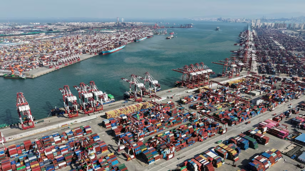 Qingdao shipyard
