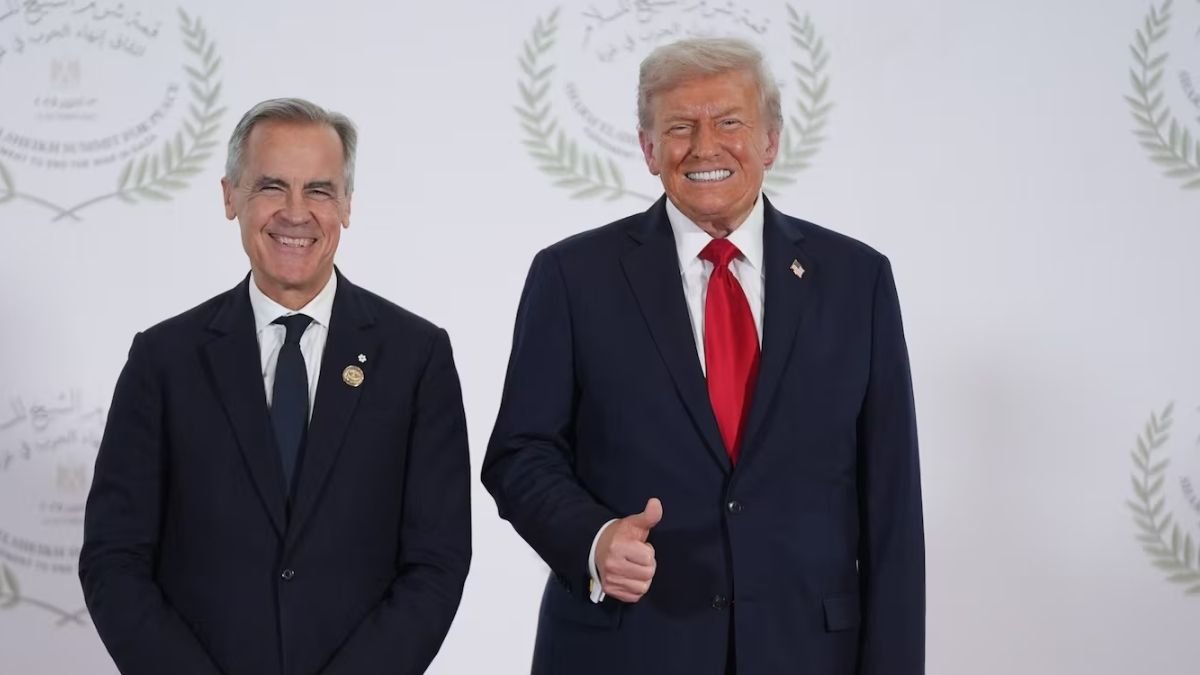 Mark Carney and Donald Trump
