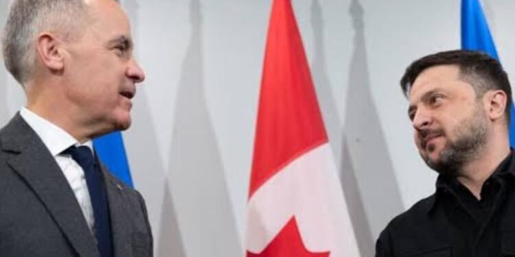 Volodymyr Zelenskyy arrives in Calgary for Canada visit