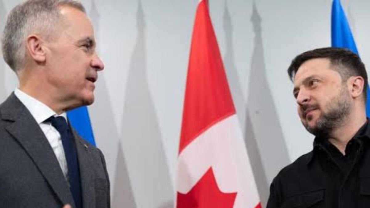 Volodymyr Zelenskyy arrives in Calgary for Canada visit