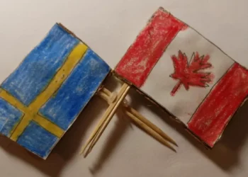 sweden Canada flag