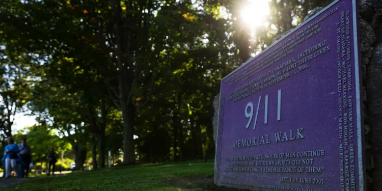 St. Catharines memorial walkway
