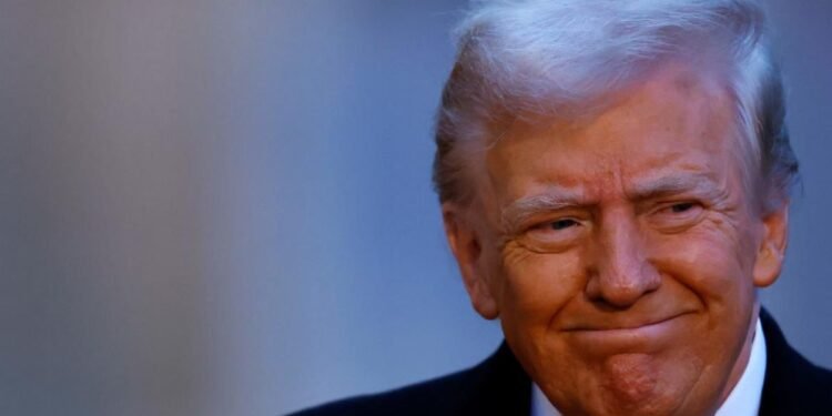 Donald Trump and US Capitol ahead of the US midterm elections