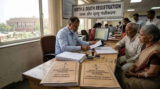 New birth and death registration rules in India