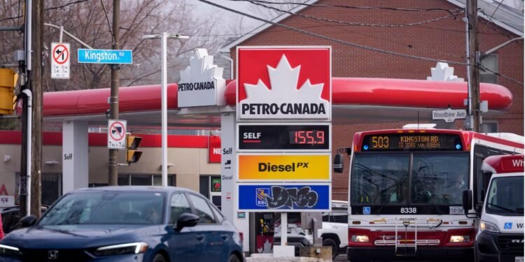 Canada diesel price