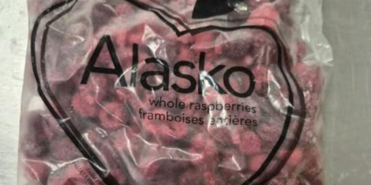 Alasko frozen raspberries recall
