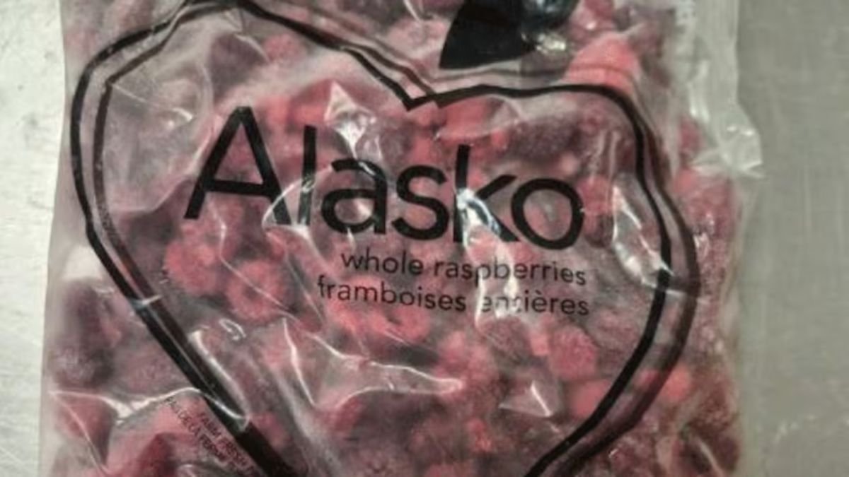 Alasko frozen raspberries recall