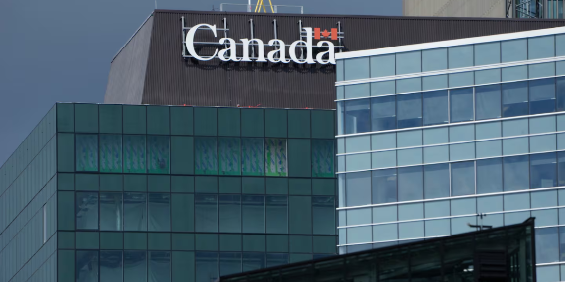Federal government offices are seen in Gatineau, Que., Wednesday, July 22, 2026. THE CANADIAN PRESS/Adrian Wyld
