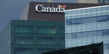 Federal government offices are seen in Gatineau, Que., Wednesday, July 22, 2026. THE CANADIAN PRESS/Adrian Wyld