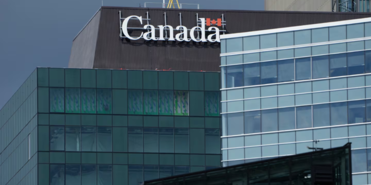 Federal government offices are seen in Gatineau, Que., Wednesday, July 22, 2026. THE CANADIAN PRESS/Adrian Wyld
