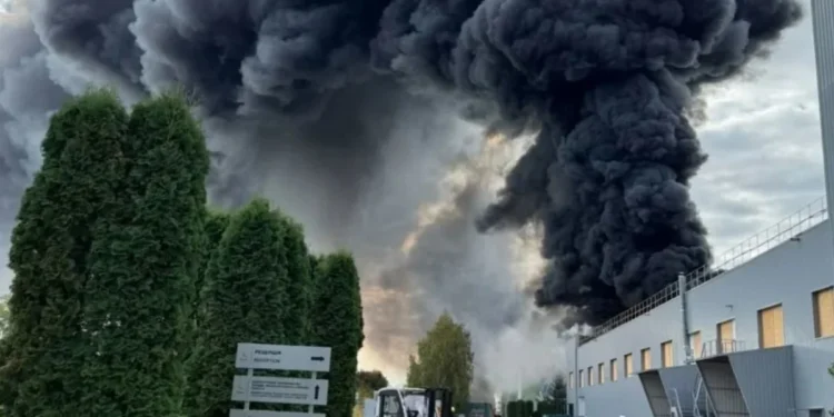 Russian Drone Attack on Indian Pharma Plant