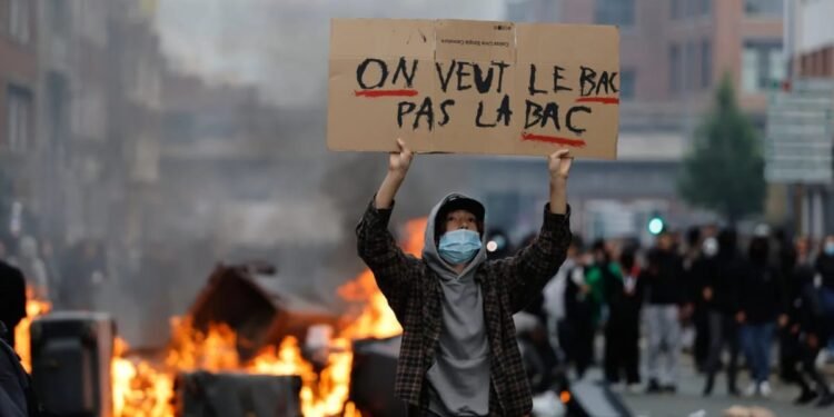 France Student Protests Escalate